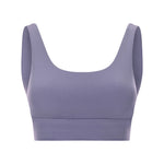 New Products Gather Shock Absorption Fitness Bra U-Shaped Beauty Back Hollow Design Yoga Vest Women