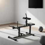 Adjustable Steel Seated Calf Raise Exercise Strength Training Gym Equipment, Black