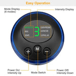 EMS Foot Massage Pad Electric Stimulator Massager Unit Rechargeable Leg Reshaping Muscle Pain Relax