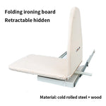 Wardrobe Push-pull Folding Ironing Board Damping Hidden