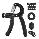 Wrist Strength Device Home Fitness Equipment with packaging, showing handheld gripper for exercise.