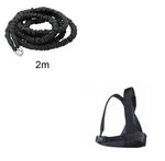 Physical training resistance rope