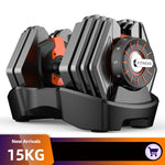 15kg Automatic Smart Dumbbell Fitness Equipment Set