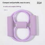 Yoga Pilates And Back And Upper Body Training With Stretch Resistance Bands