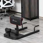 3-in-1 Padded Push Up Sit Up Deep Sissy Squat Machine Abs Training Home Gym Fitness Workout Equipment