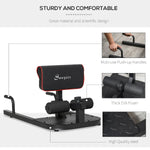 3-in-1 Padded Push Up Sit Up Deep Sissy Squat Machine Abs Training Home Gym Fitness Workout Equipment